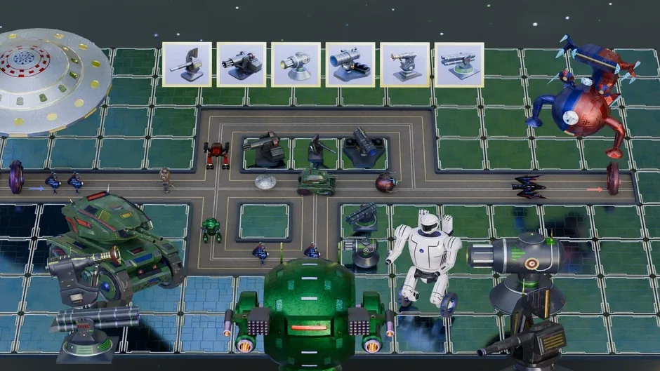 Кадър от Galaxy Defenders: Classic TD