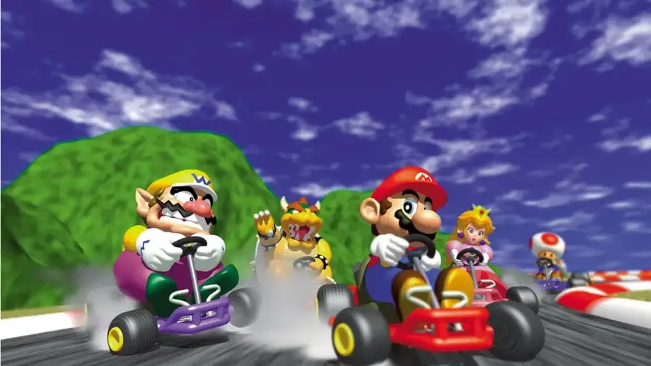 Кадър от Mario Kart 64