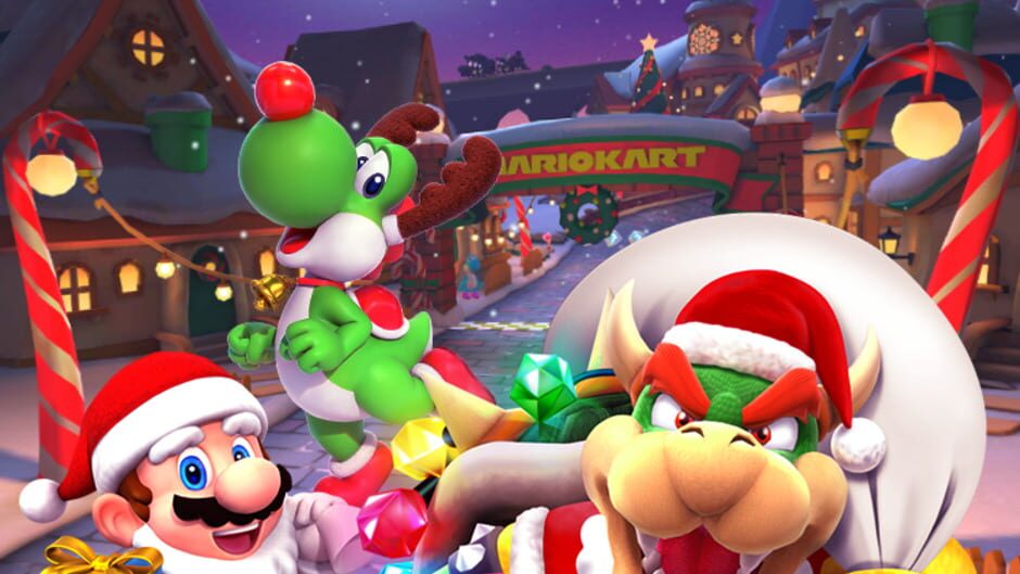 Mario Kart Tour: Winter Tour screenshot 1