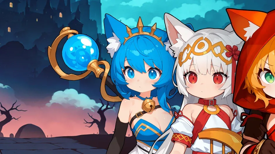 Кадър от Cat Girl Survivor 2: Beyond the Veil