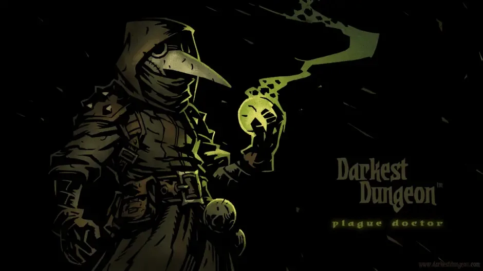 Кадър от Darkest Dungeon