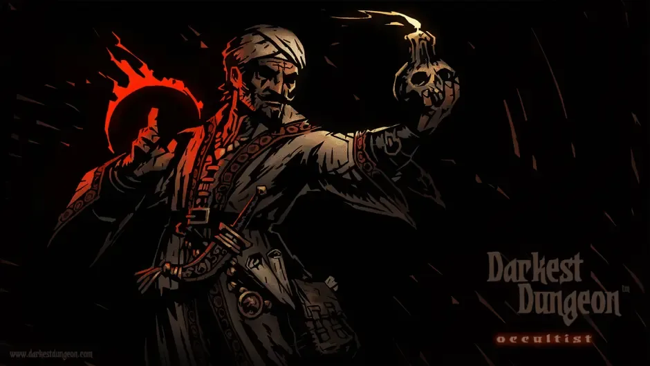 Кадър от Darkest Dungeon