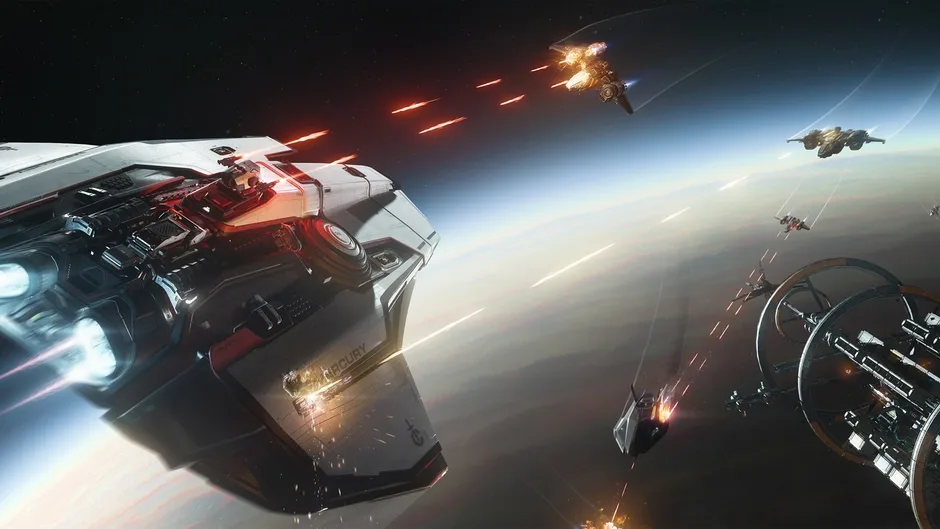 Кадър от Star Citizen