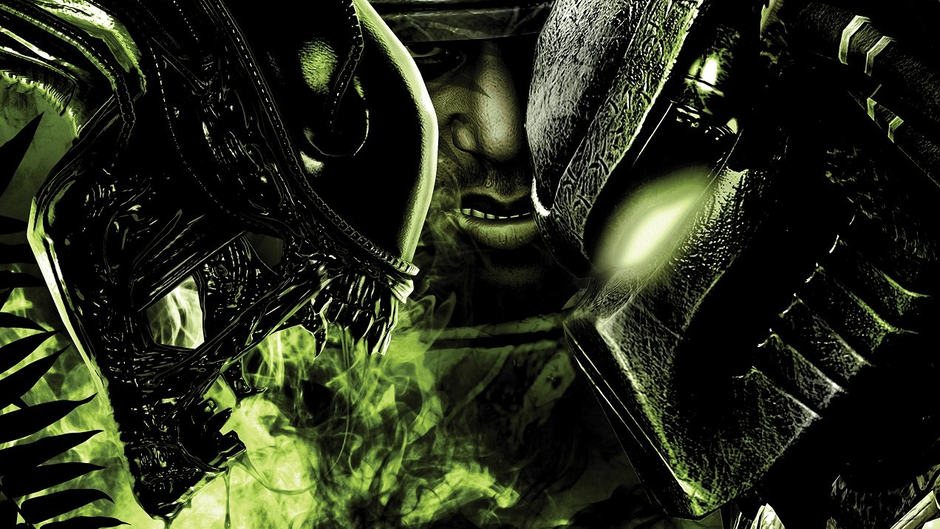 Marines Surrounded By Aliens - Aliens Vs Predator Wallpaper