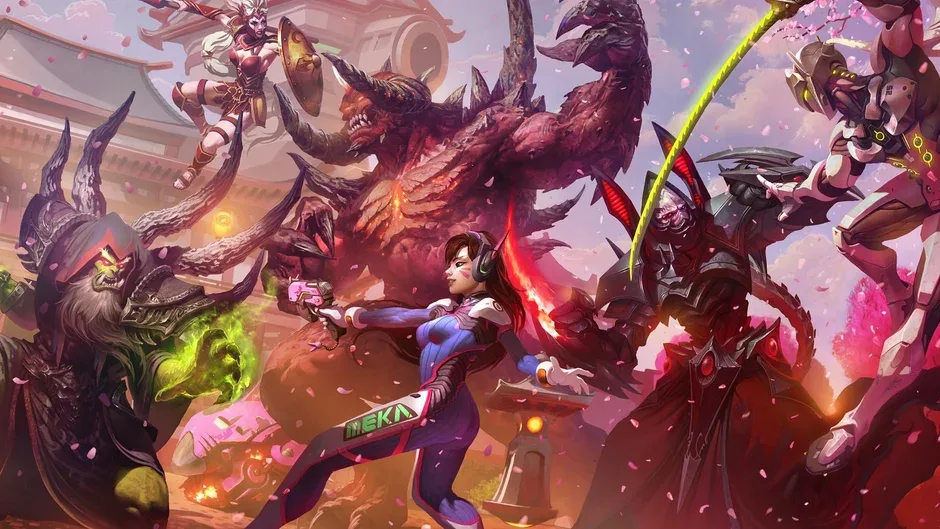 Кадър от Heroes of the Storm