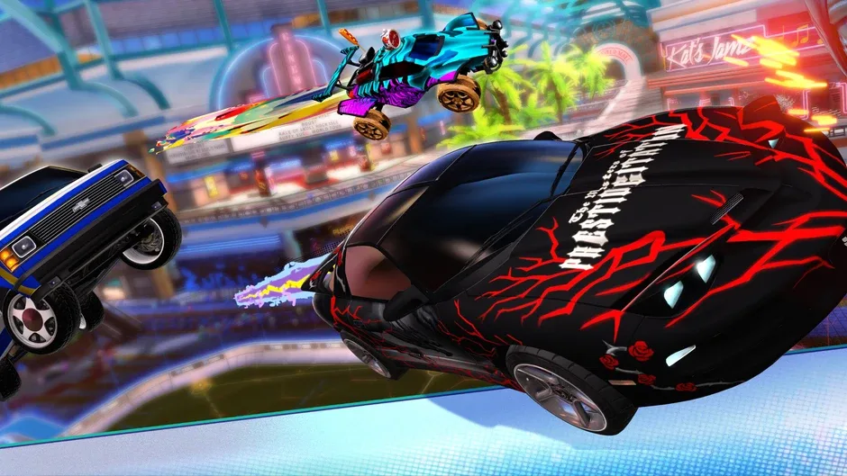 Кадър от Rocket League