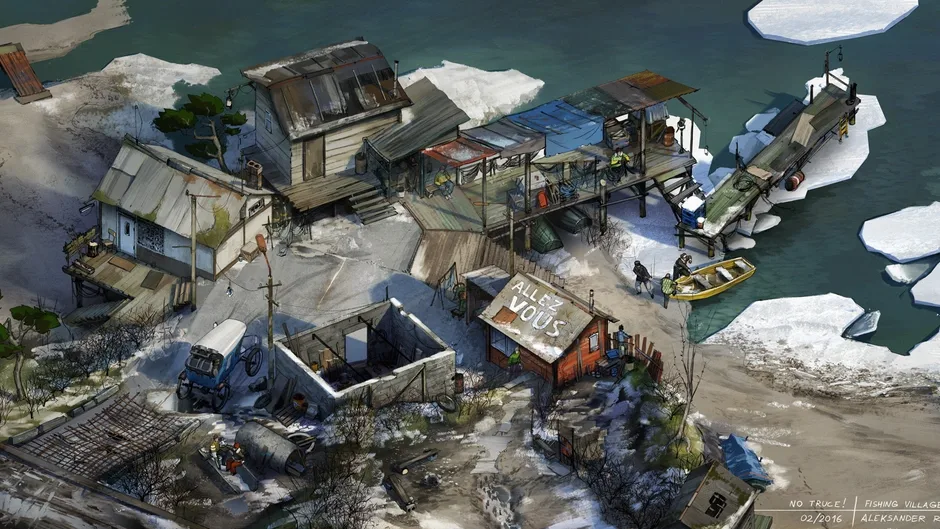 Кадър от Disco Elysium