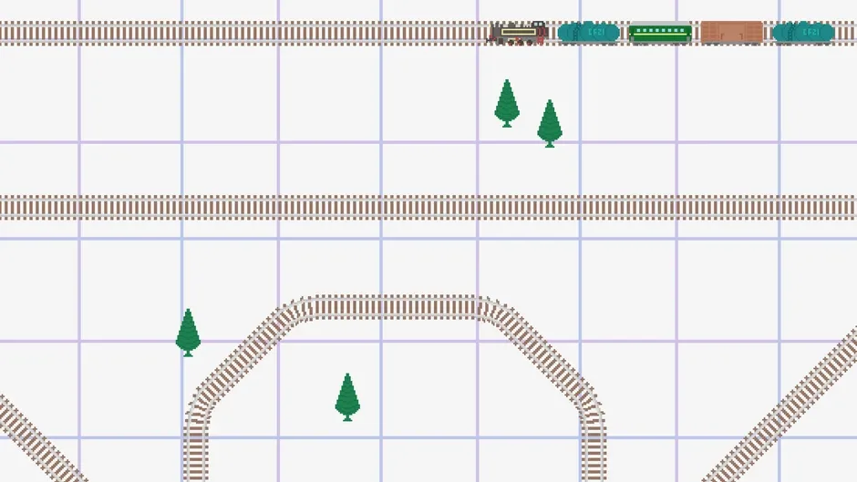 Кадър от Tiny Train Tycoon
