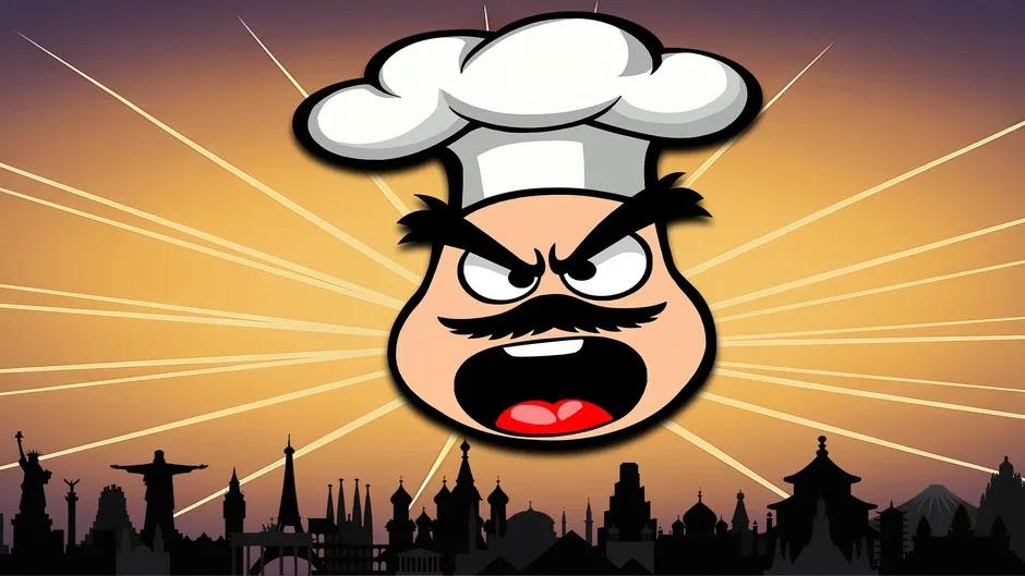 Кадър от Angry Chef World Tour
