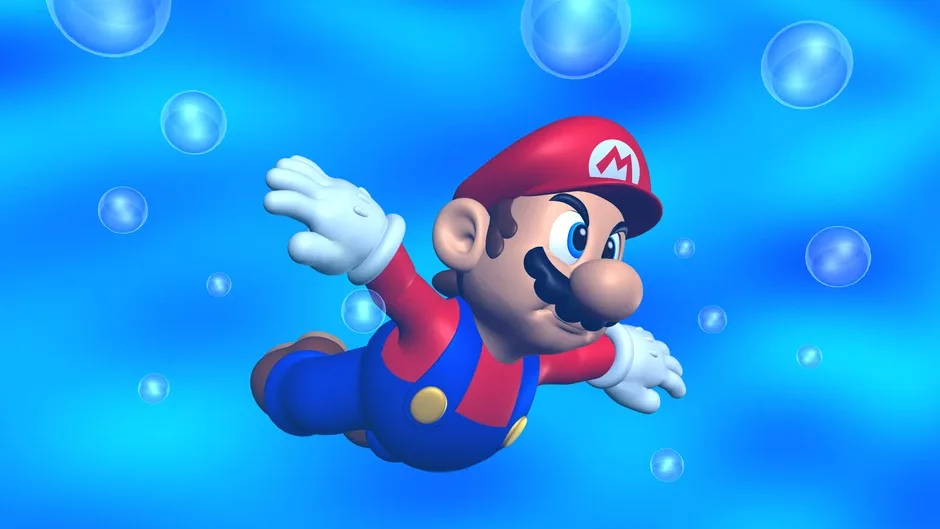 Кадър от Super Mario 64