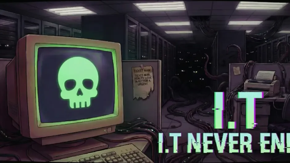 Кадър от I.T Never Ends