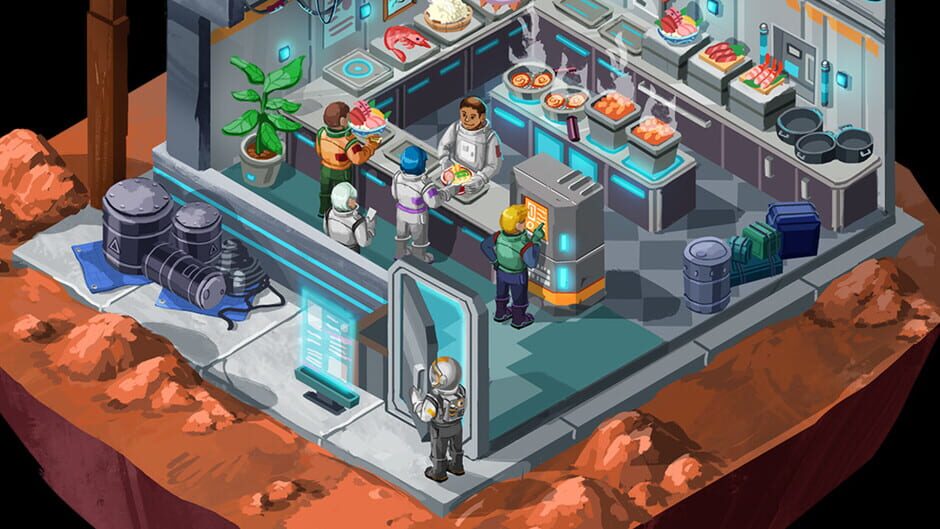 Mars Base Alley