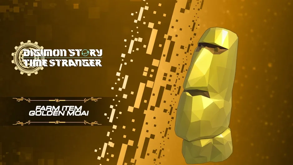 Digimon Story: Time Stranger - Farm Item Golden Moai