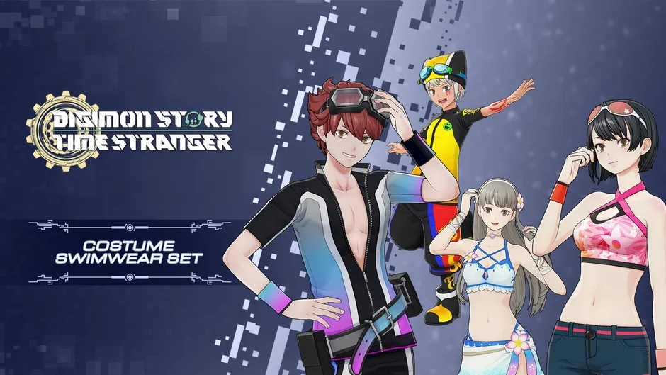 Кадър от Digimon Story: Time Stranger - Costume Swimwear Set