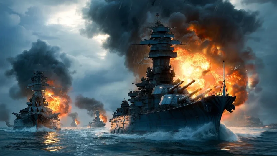 Кадър от Sea War Naval Supremacy