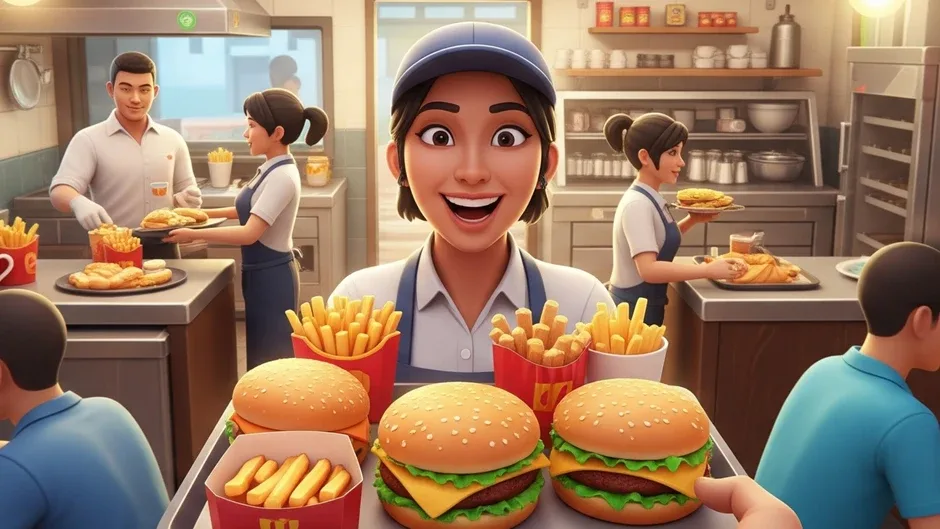 Кадър от Burger Shift: Team Rush