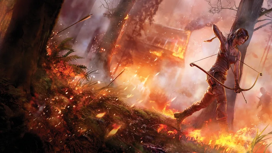 Кадър от Tomb Raider
