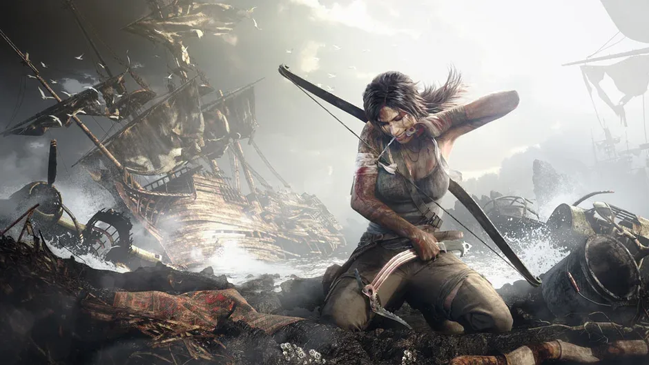 Кадър от Tomb Raider