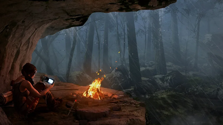 Кадър от Tomb Raider