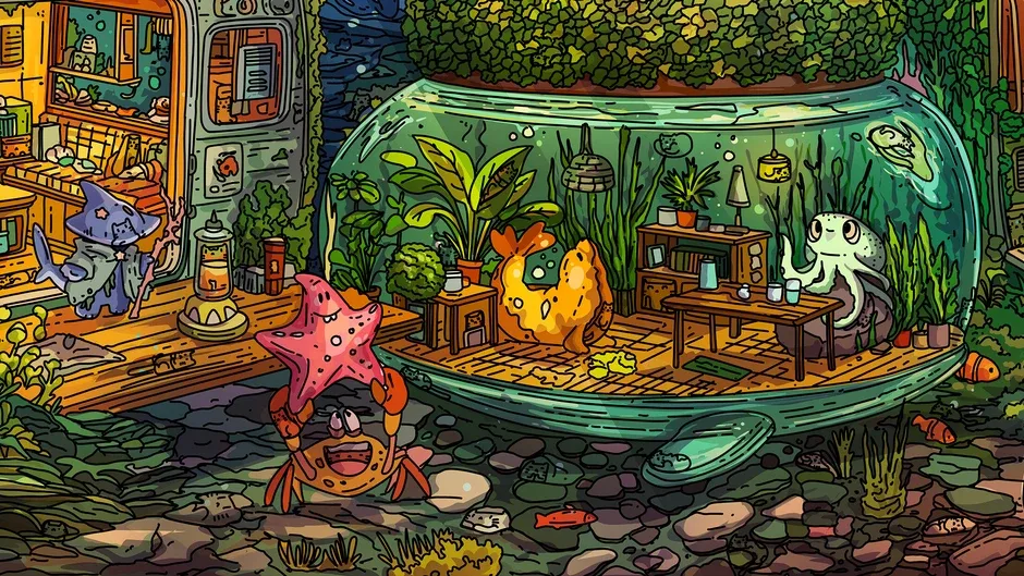 100 Undersea Cats