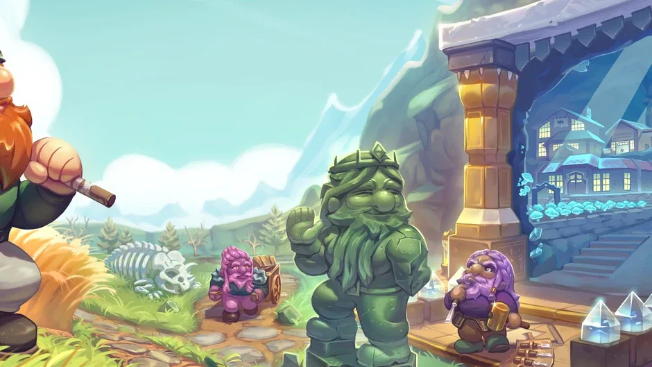 Кадър от Hammer & Harvest: Dwarven Roots