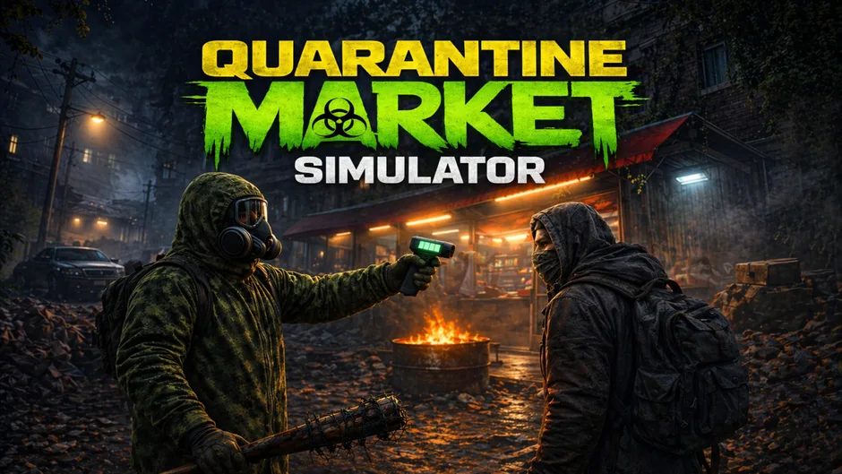Кадър от Quarantine Market Simulator