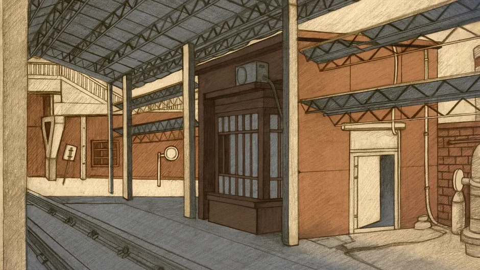 Кадър от Railway End