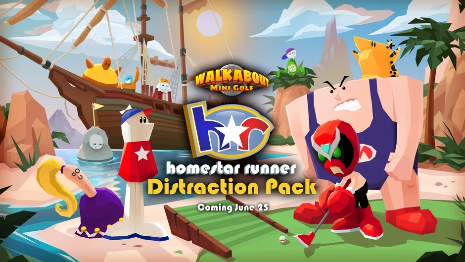 Walkabout Mini Golf: Homestar Runner Distraction Pack