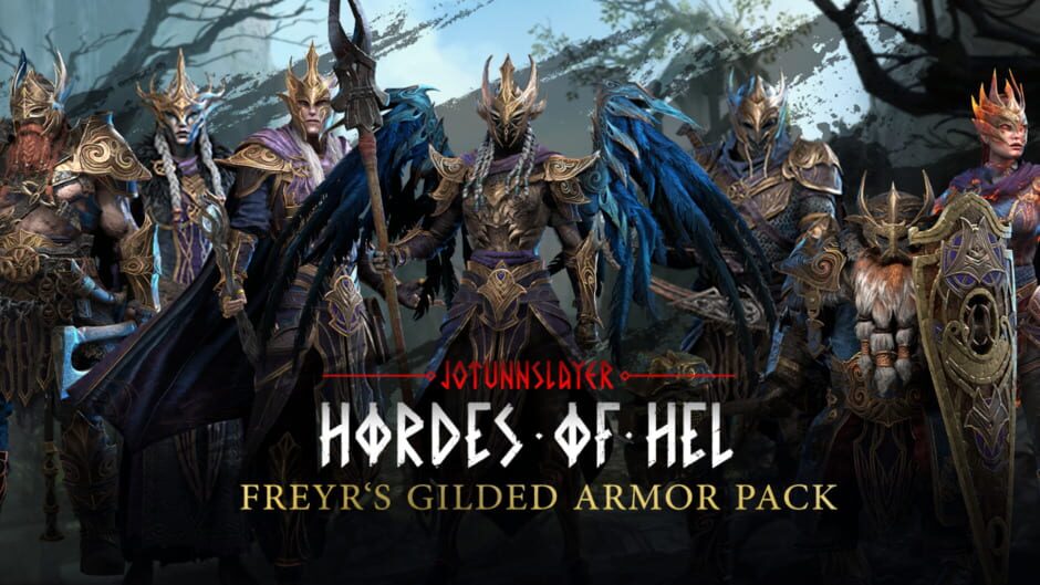ARTillery Jötunnslayer: Hordes of Hel Freyr's Gilded Armor Pack