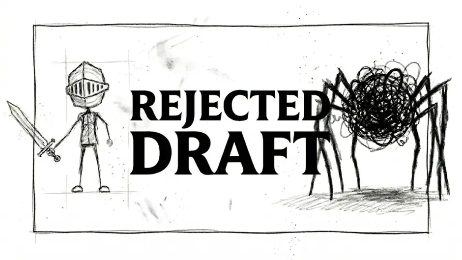 Кадър от Rejected Draft