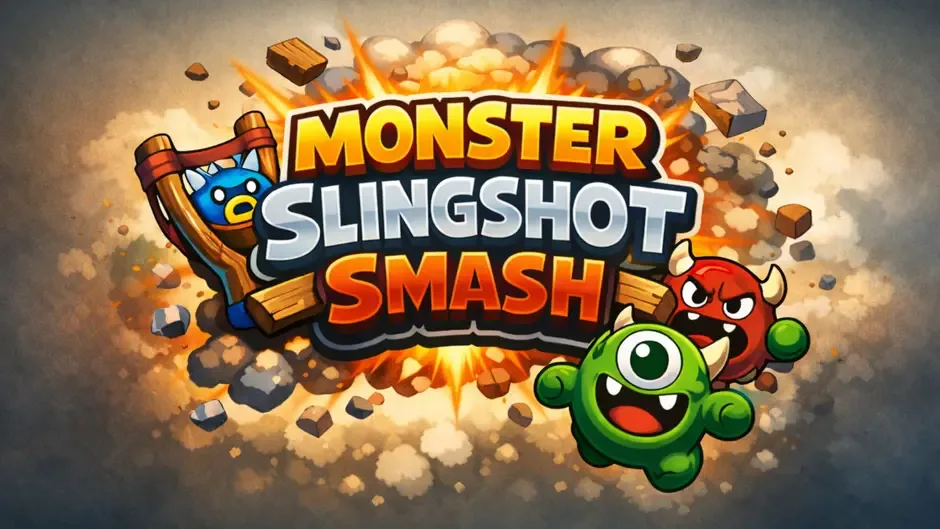 Кадър от Monster Slingshot Smash