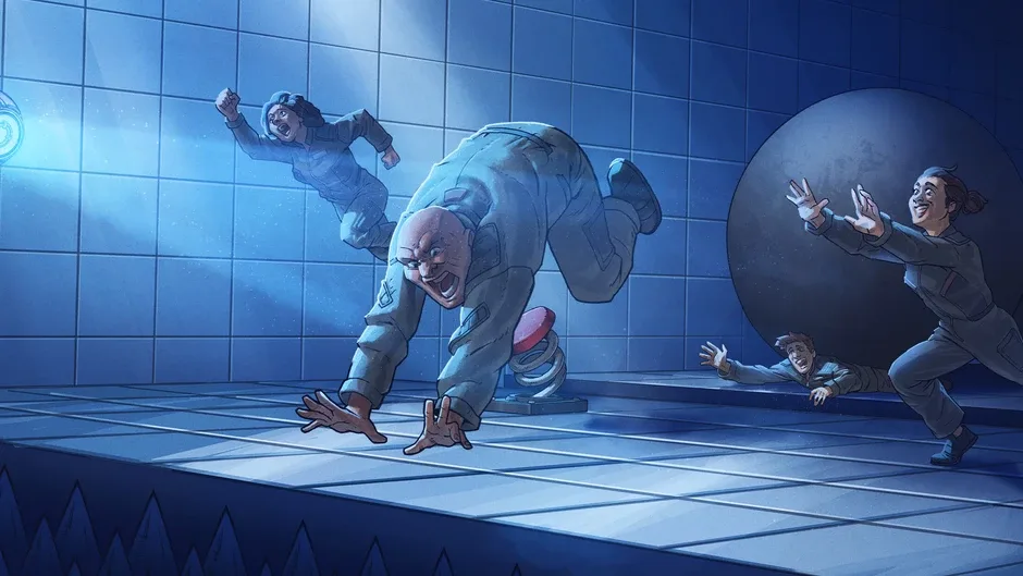 Кадър от Lab Loonies
