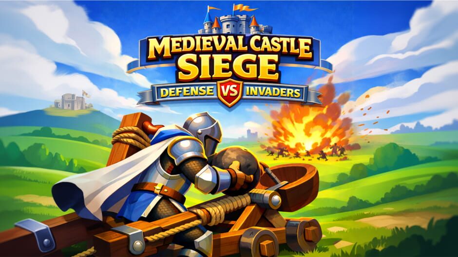 Medieval Castle Siege Defense vs. Invaders