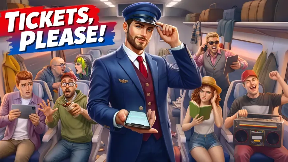 Кадър от Tickets, Please!