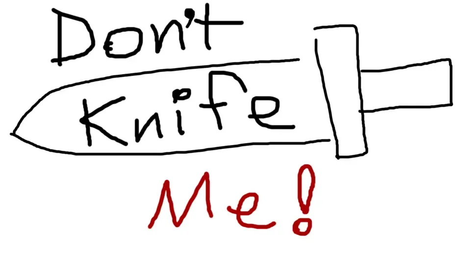 Кадър от Don't Knife Me!