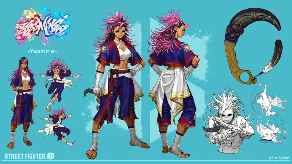Кадър от Street Fighter 6: Year 4 - Yasmine
