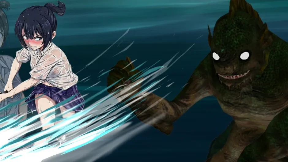Кадър от Schoolgirl vs. Fishman