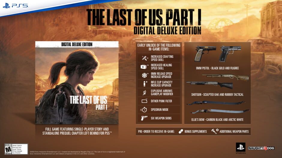 The Last of Us Part I: Digital Deluxe Edition media thumbnail
