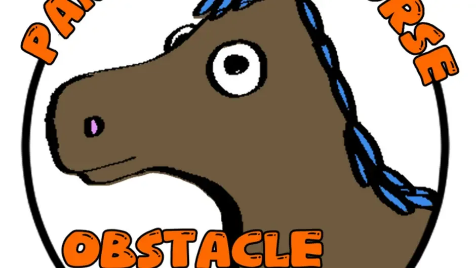 Кадър от Pantomime Horse Obstacle Course