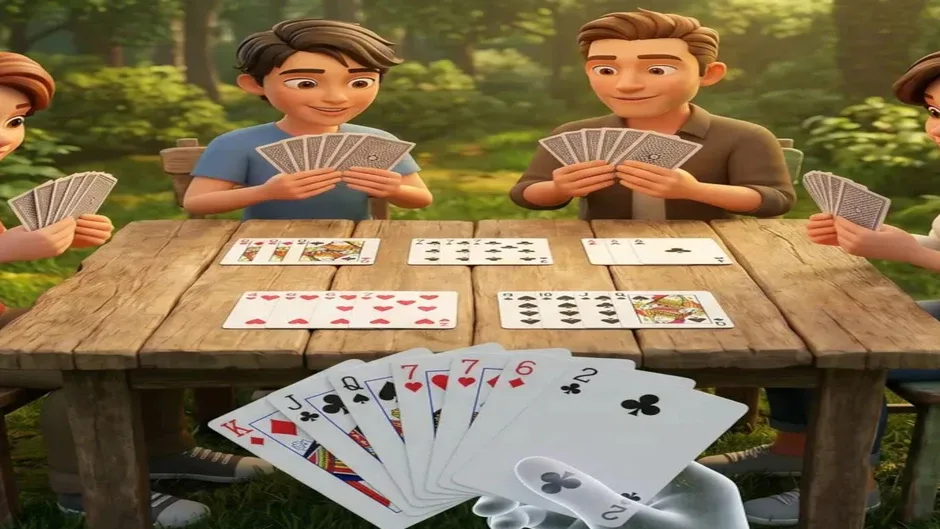 Кадър от Railroad Rummy