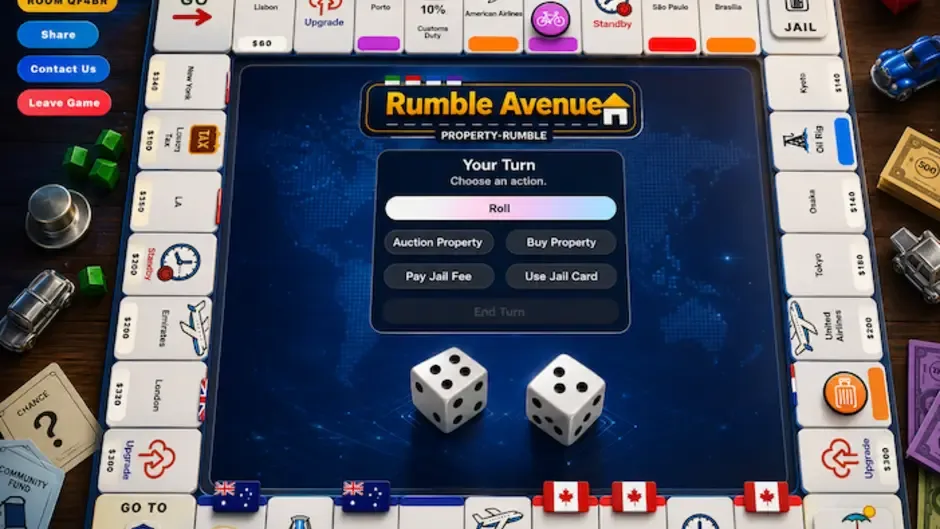 Кадър от Rumble Avenue