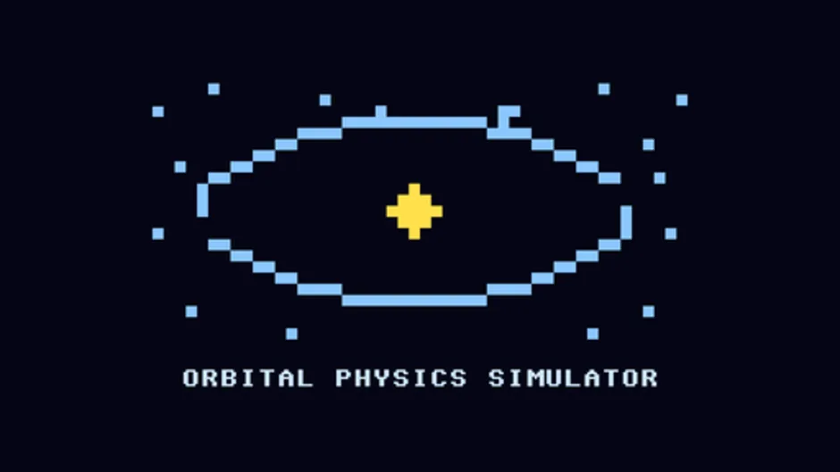 Кадър от Orbital Physics Simulator