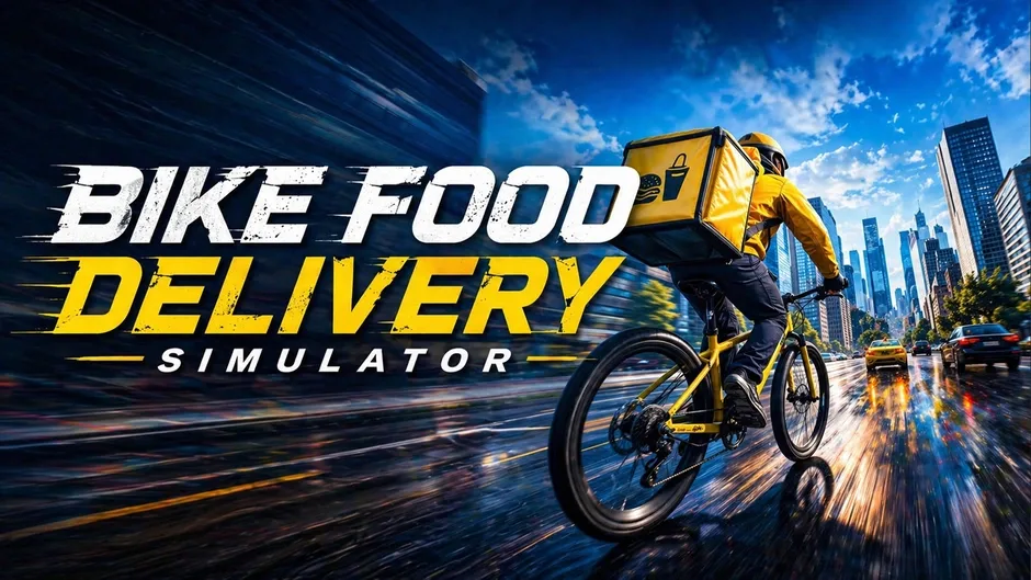 Кадър от Bike Food Delivery Simulator