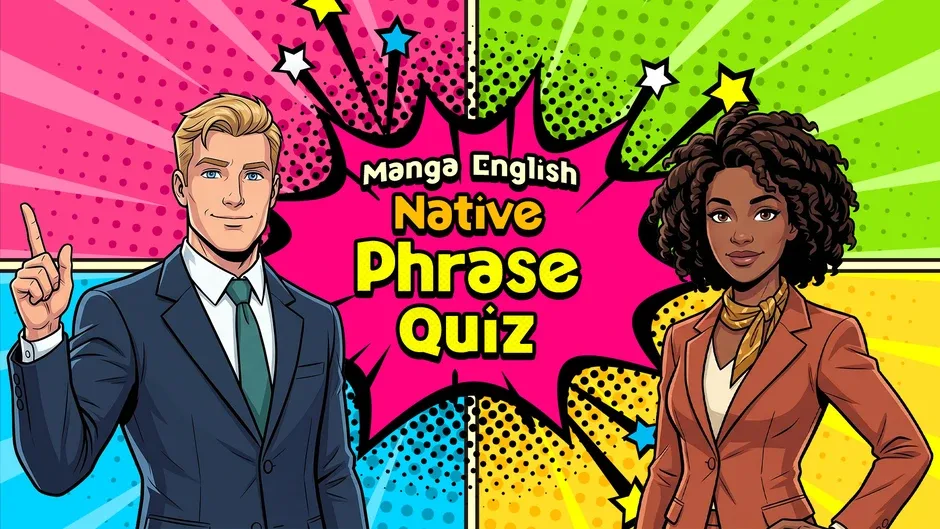 Кадър от Manga English Native Phrase Quiz
