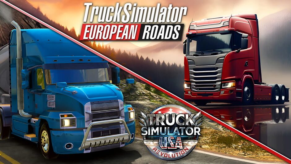 حزمة Truck Simulator World Tour: الإصدار الأمريكي والأوروبي