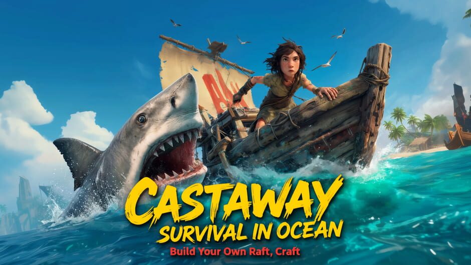 Castaway Survival In Ocean: Build Your Own Raft, Craft