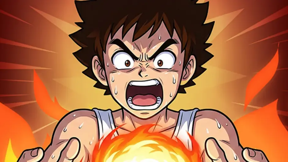 Кадър от The Legend of Fireball