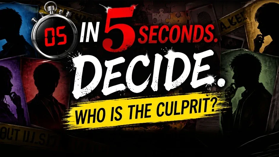 Кадър от Decide in 5 Seconds: Who Is the Culprit?
