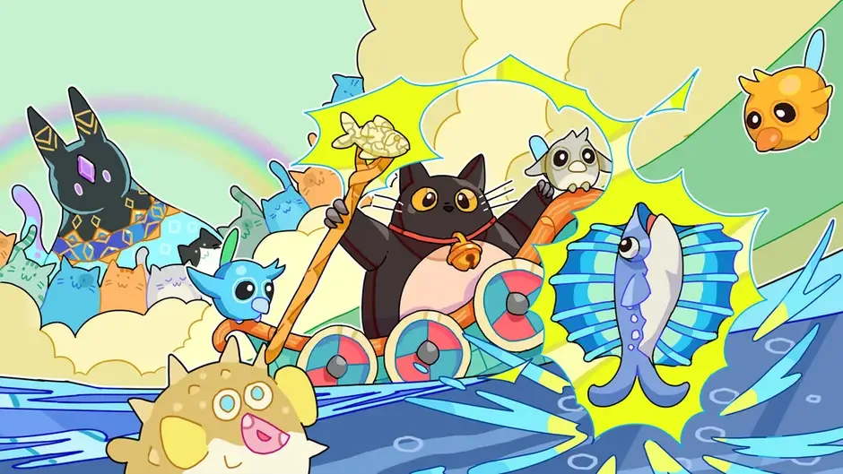 Кадър от Fish to Cats: Catch & Feed