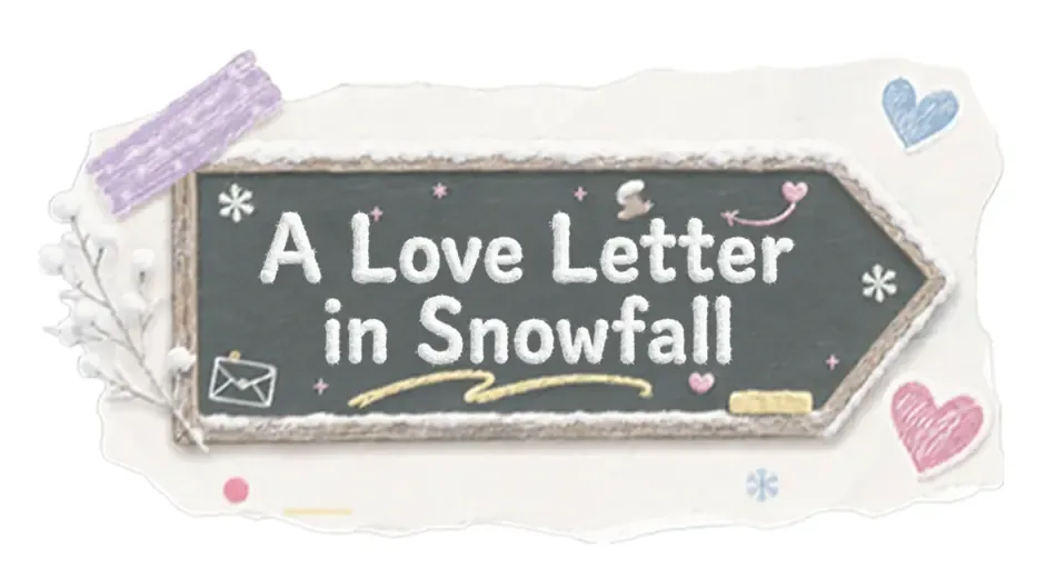 A Love Letter in Snowfall
